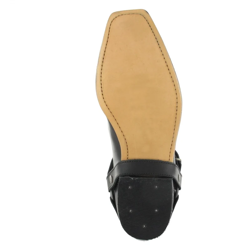 6445 58 SETA Unisex Bikerstiefelette Schwarz