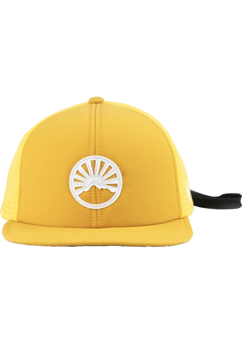 Unisex Snapback-Cap mit Gipfelstürmer-Design und Quetschfunktion