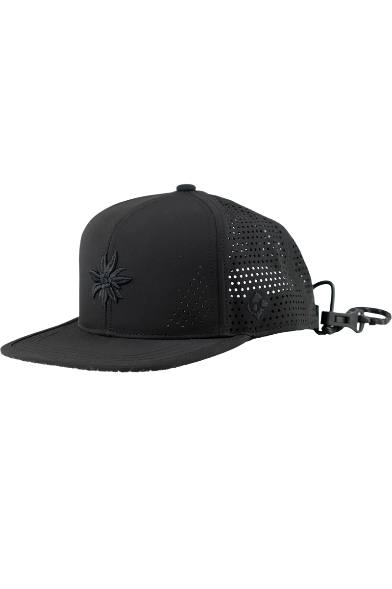 Unisex Snapback-Cap mit Edelweiß-Design und Sportfunktion