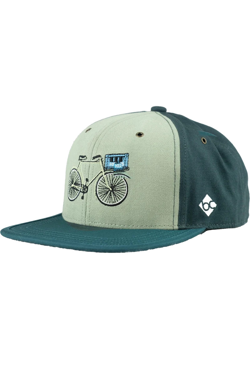 Unisex Cap 'Expresslieferdienst' aus Baumwolle und Leinen