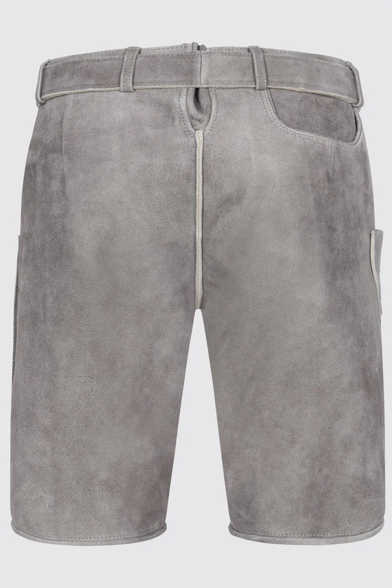 Herren Lederhose MAIK mit Gürtel - Krüger Buam - 963270-000-0044