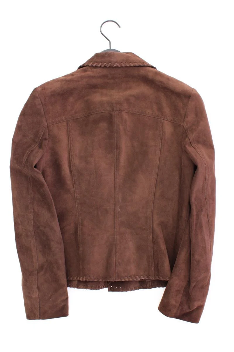 Oui Lederjacke Gr. 36 braun