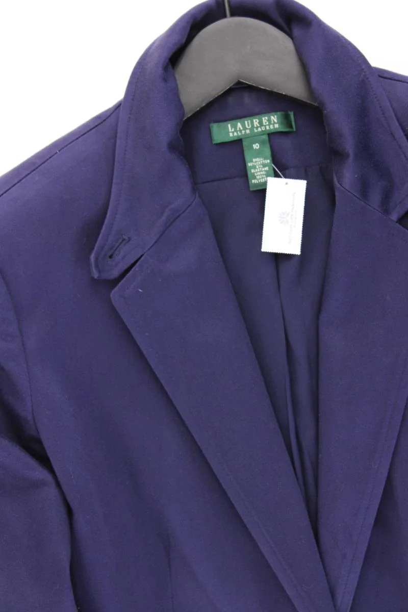 LAUREN Ralph Lauren Longblazer Gr. UK 10 (S) blau aus Baumwolle
