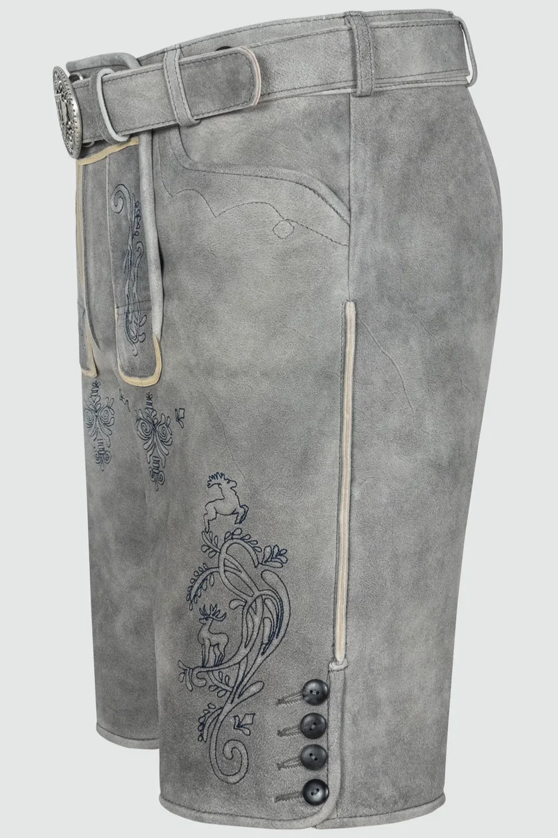Lederhose LUCIUS mit Gürtel - Krüger Buam - 961869-000-0043