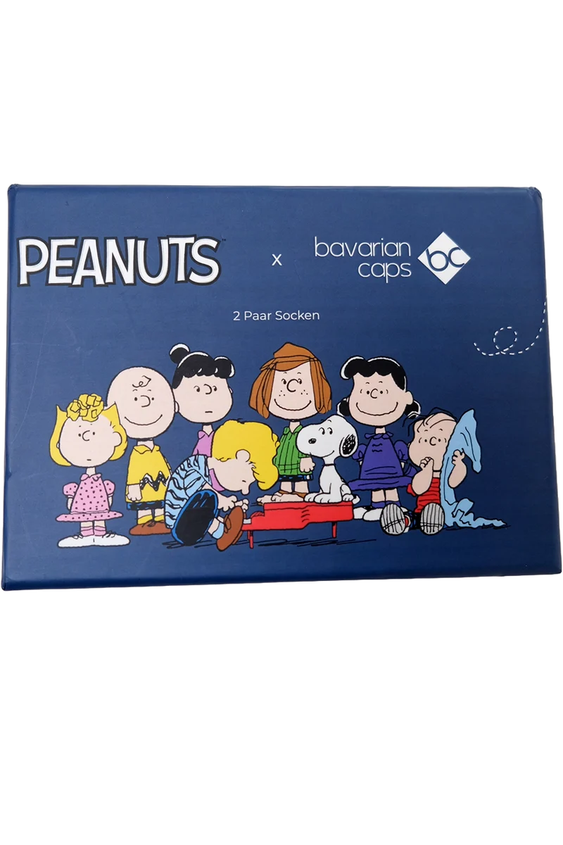 Unisex Sockenbox 'Peanuts' 2 Paar