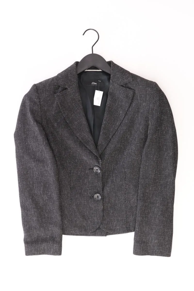 s.Oliver Selection Regular Blazer Gr. 36 schwarz
