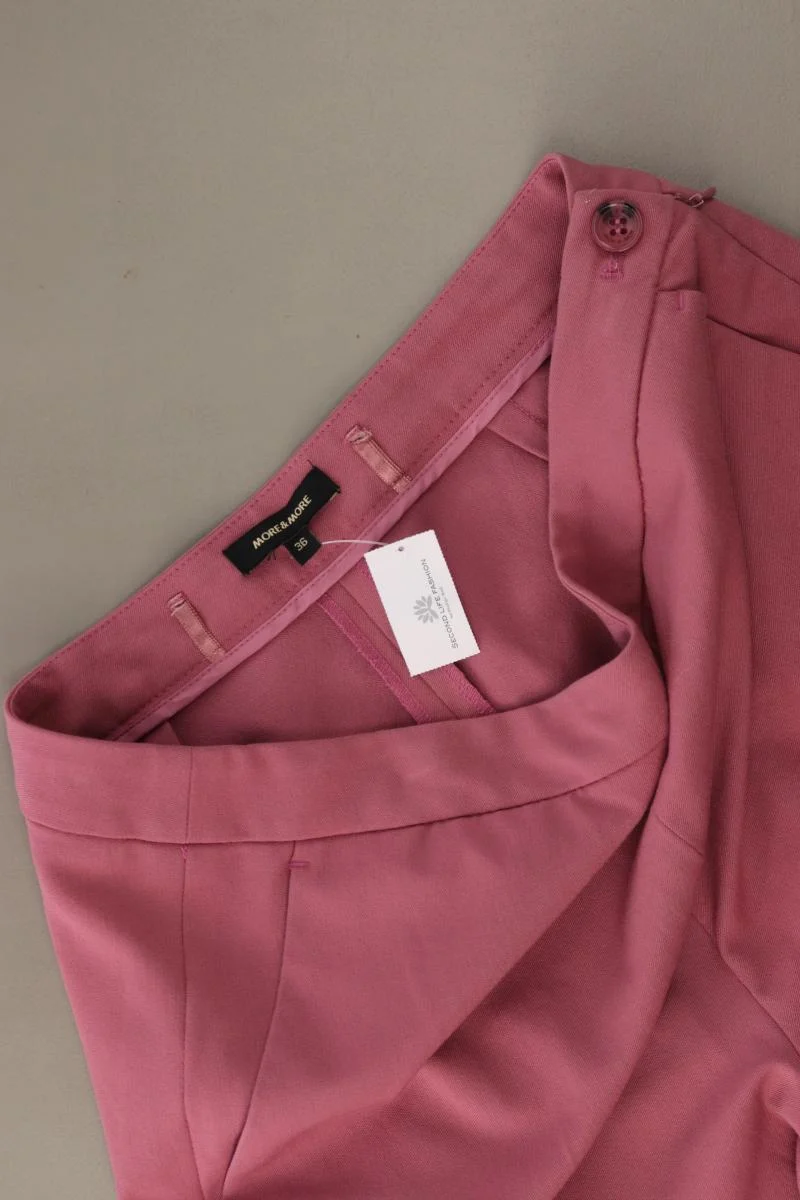 More&More Stoffhose Gr. 36 rosa aus Polyester