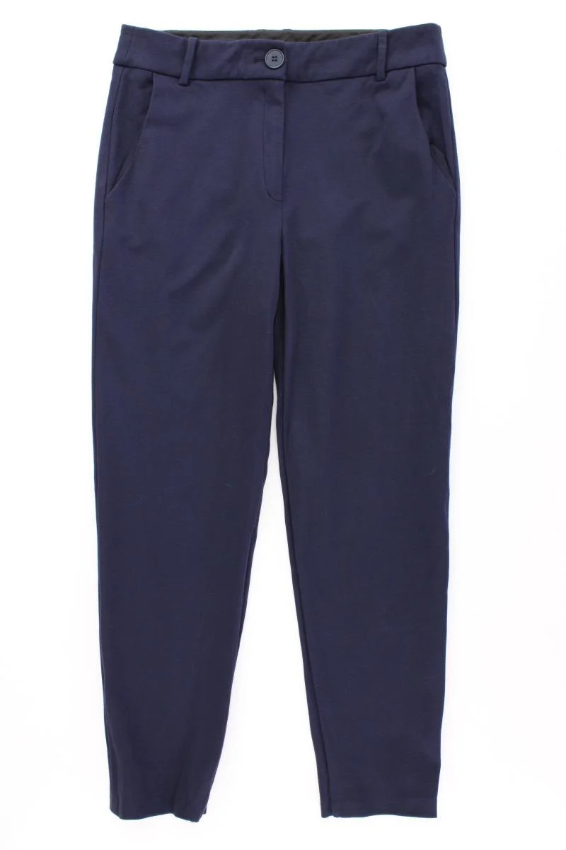 Esprit 7/8 Hose Gr. 38/L28 blau aus Viskose
