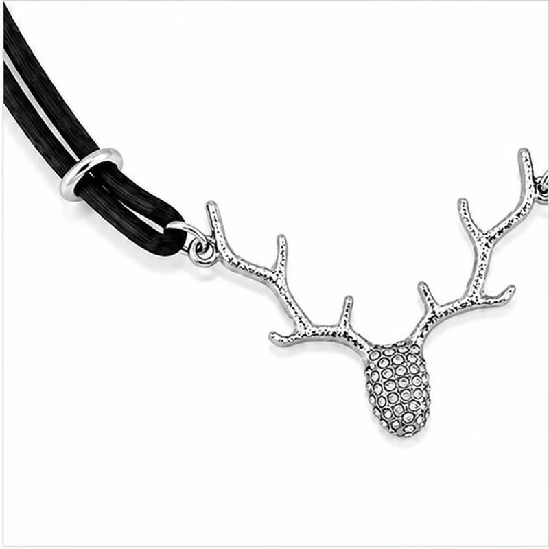 LUISIA® Halskette "Nicola" mit Kristallen von Swarovski® | Schwarz