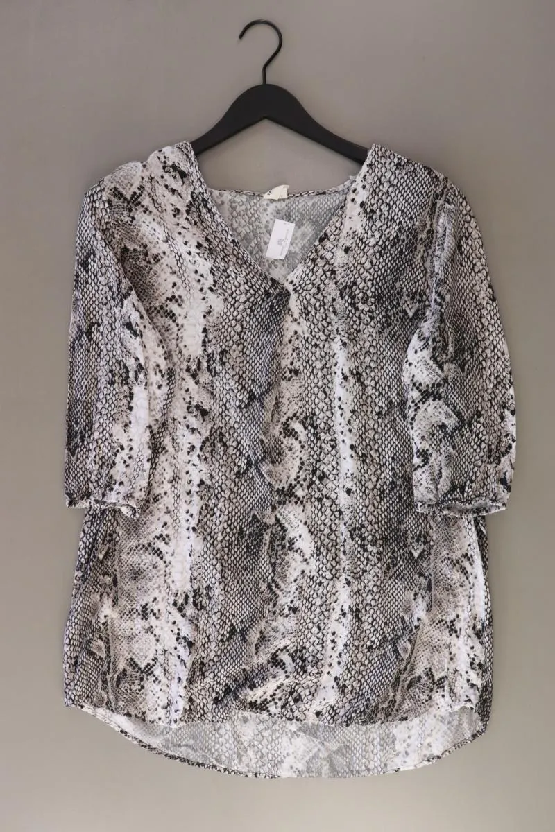 Taifun Regular Tunika Gr. M mit Tierdruck grau aus Baumwolle