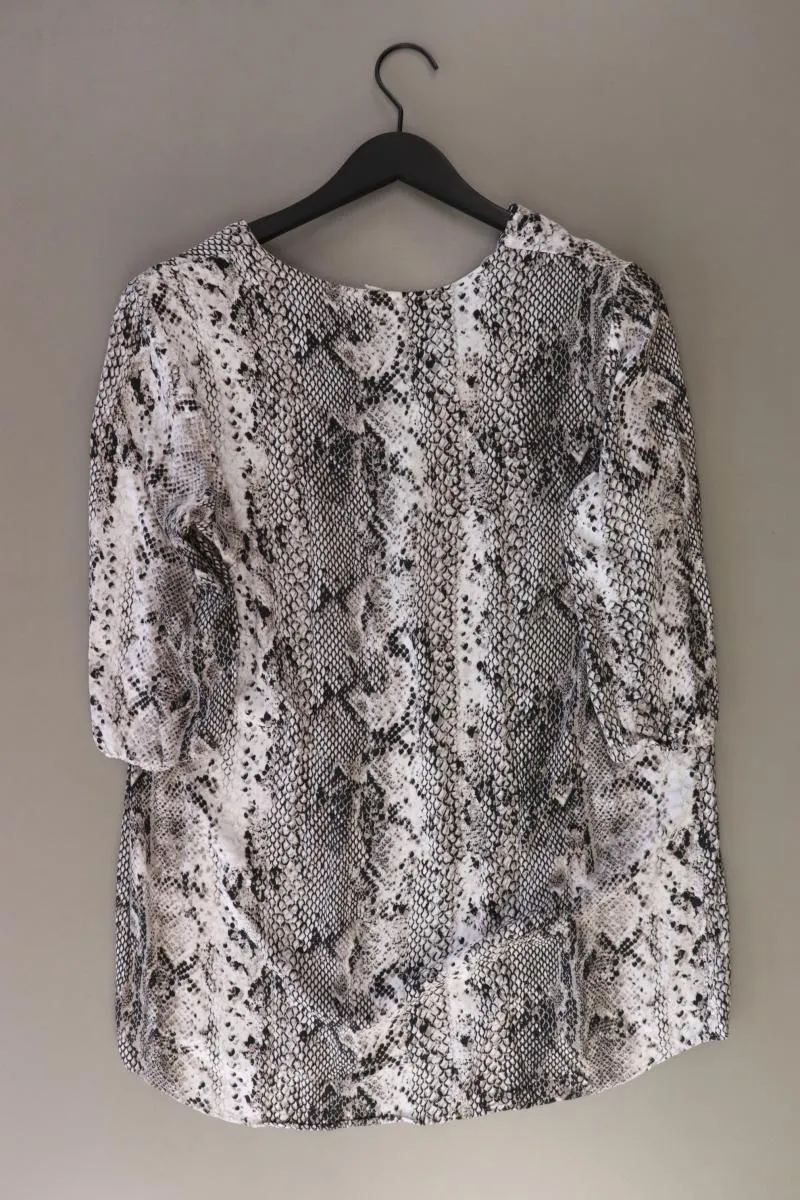Taifun Regular Tunika Gr. M mit Tierdruck grau aus Baumwolle
