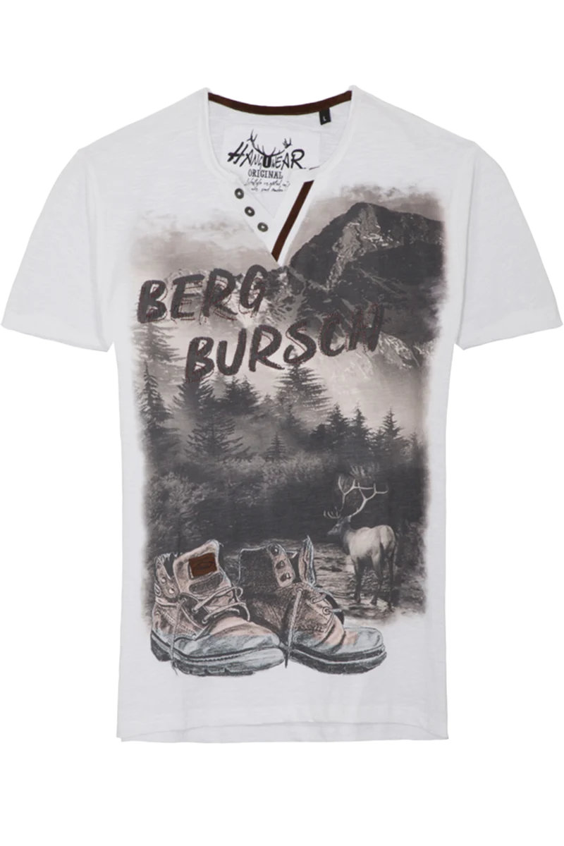 Herren T-Shirt 'Berg Bursch' Bio-Baumwolle