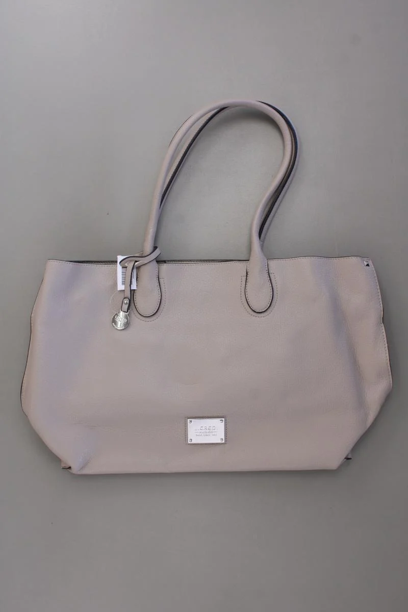 L. Credi Schultertasche neuwertig grau aus Polyurethan