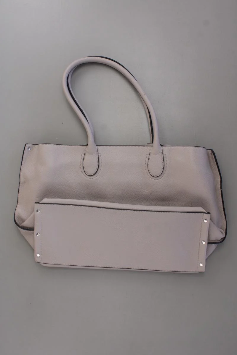 L. Credi Schultertasche neuwertig grau aus Polyurethan