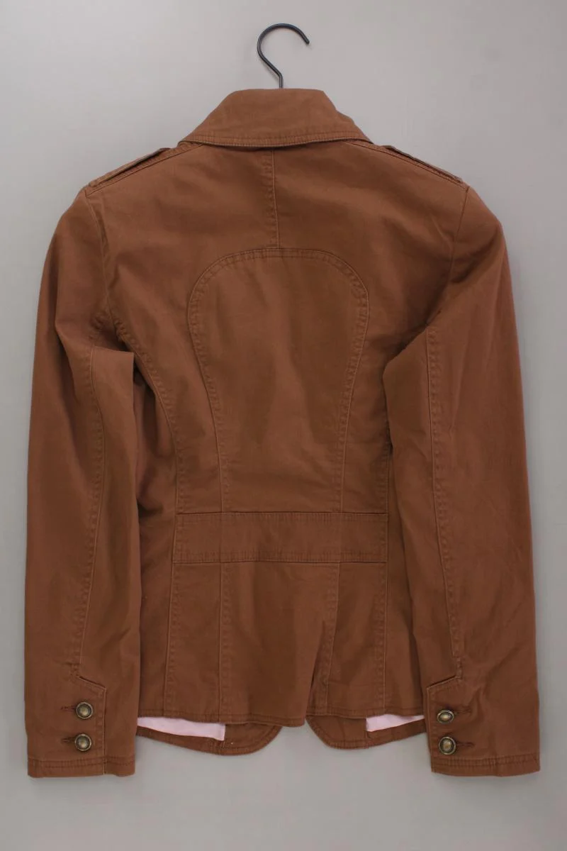 Street One Classic Blazer Gr. 38 braun aus Baumwolle