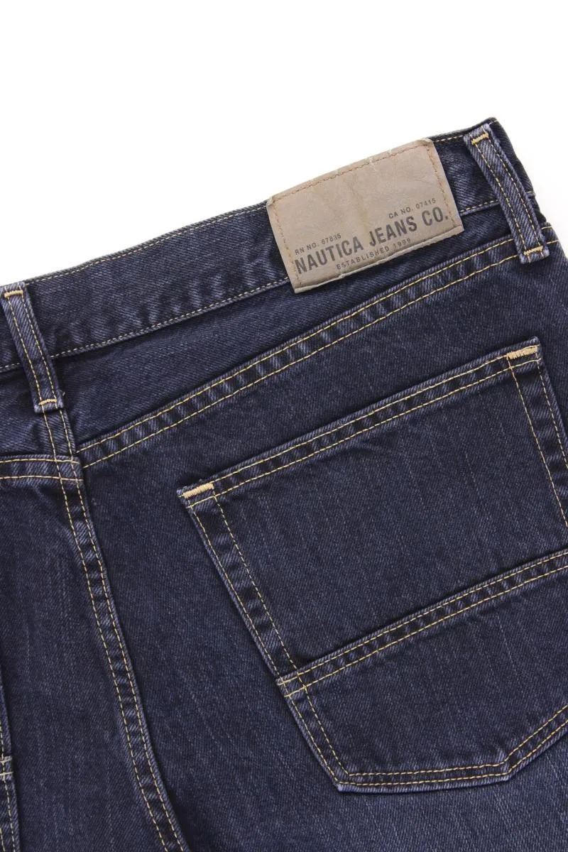 Nautica Slim Jeans für Herren Gr. W36/L34 neuwertig blau aus Baumwolle