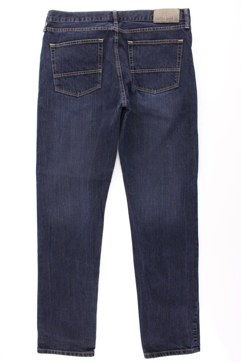 Nautica Slim Jeans für Herren Gr. W36/L34 neuwertig blau aus Baumwolle