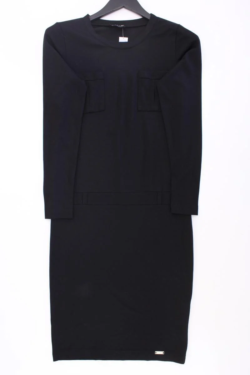 FIGL Langarmkleid Gr. 36 schwarz aus Polyester