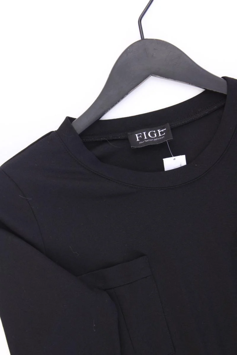 FIGL Langarmkleid Gr. 36 schwarz aus Polyester