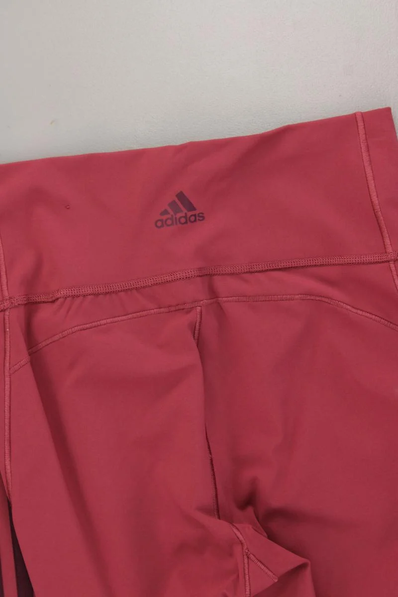 Adidas Sporthose Gr. M rot aus Nylon