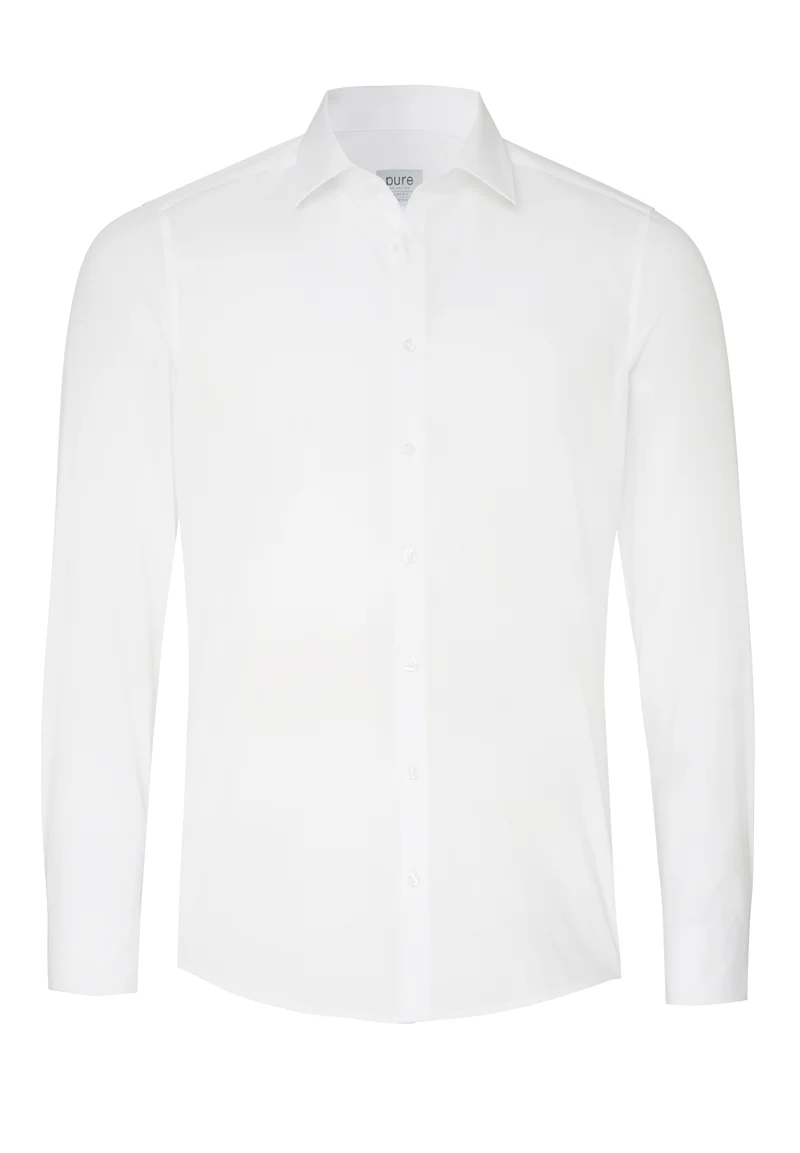 3355-104 - City Hemd Slim Fit - weiss