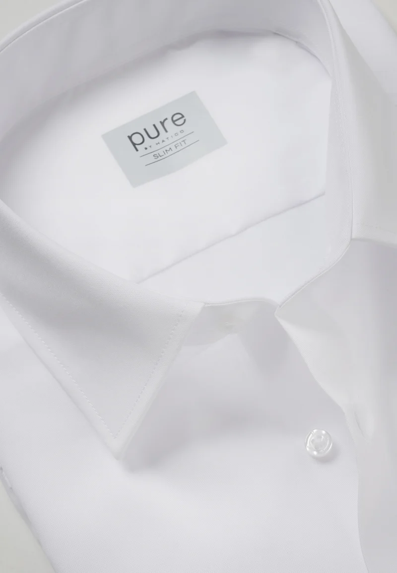 3330-784 - City Hemd Slim Fit - weiss