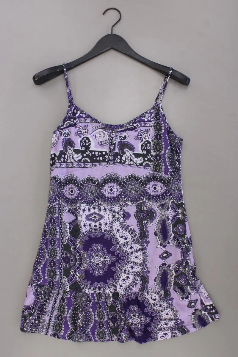 Street One Spaghetti-Top Gr. 38 mit Paisleymuster lila aus Polyester