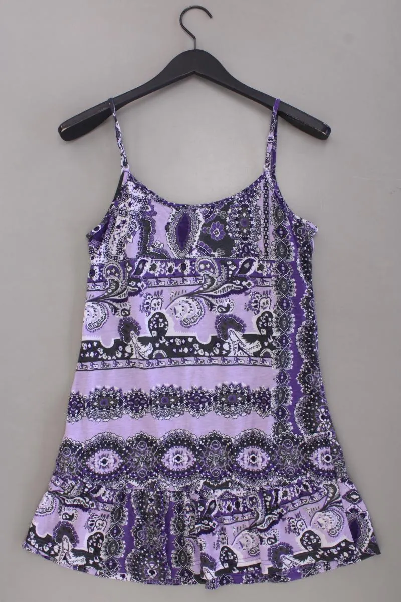 Street One Spaghetti-Top Gr. 38 mit Paisleymuster lila aus Polyester