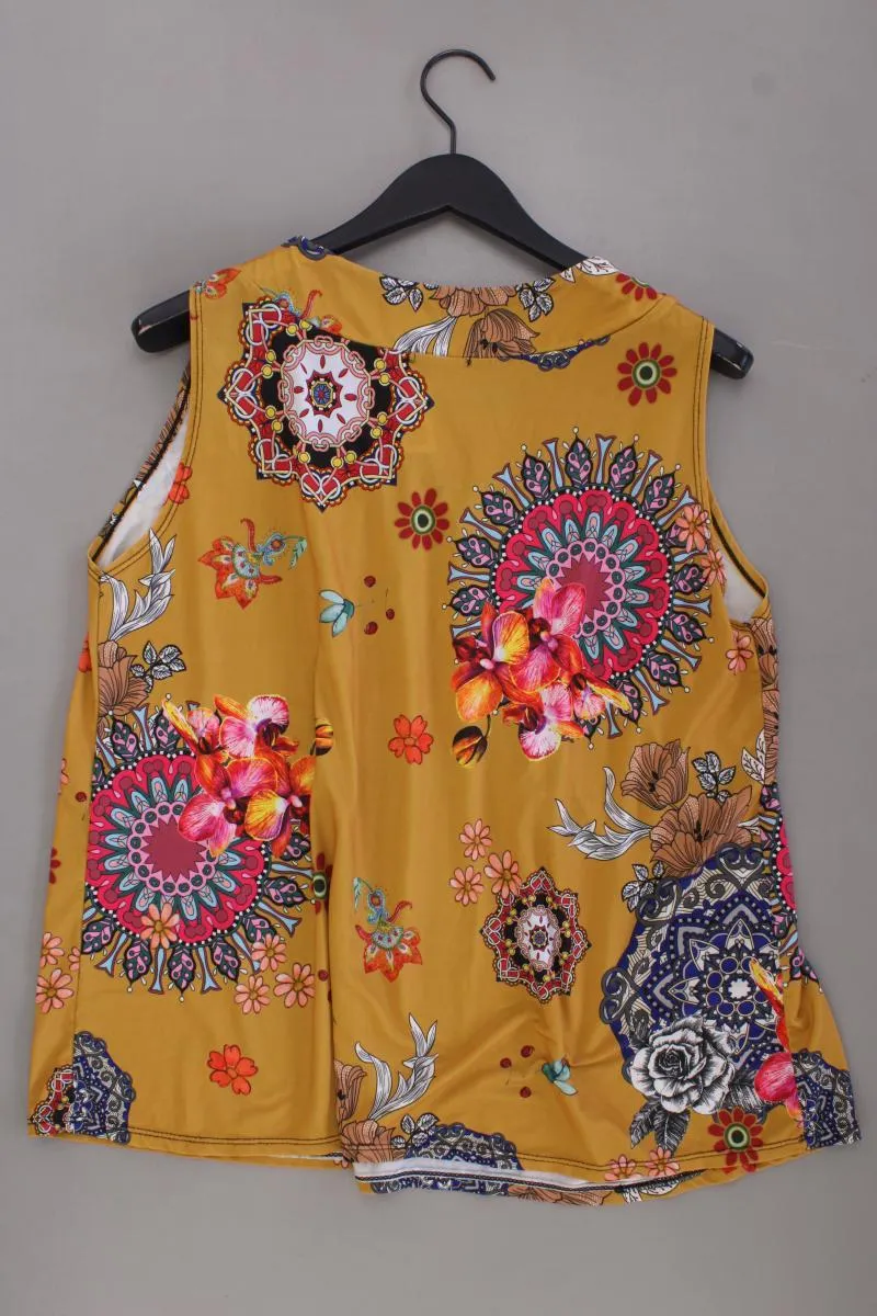New Collection Trägertop Gr. OneSize mit Blumenmuster gelb aus Polyester