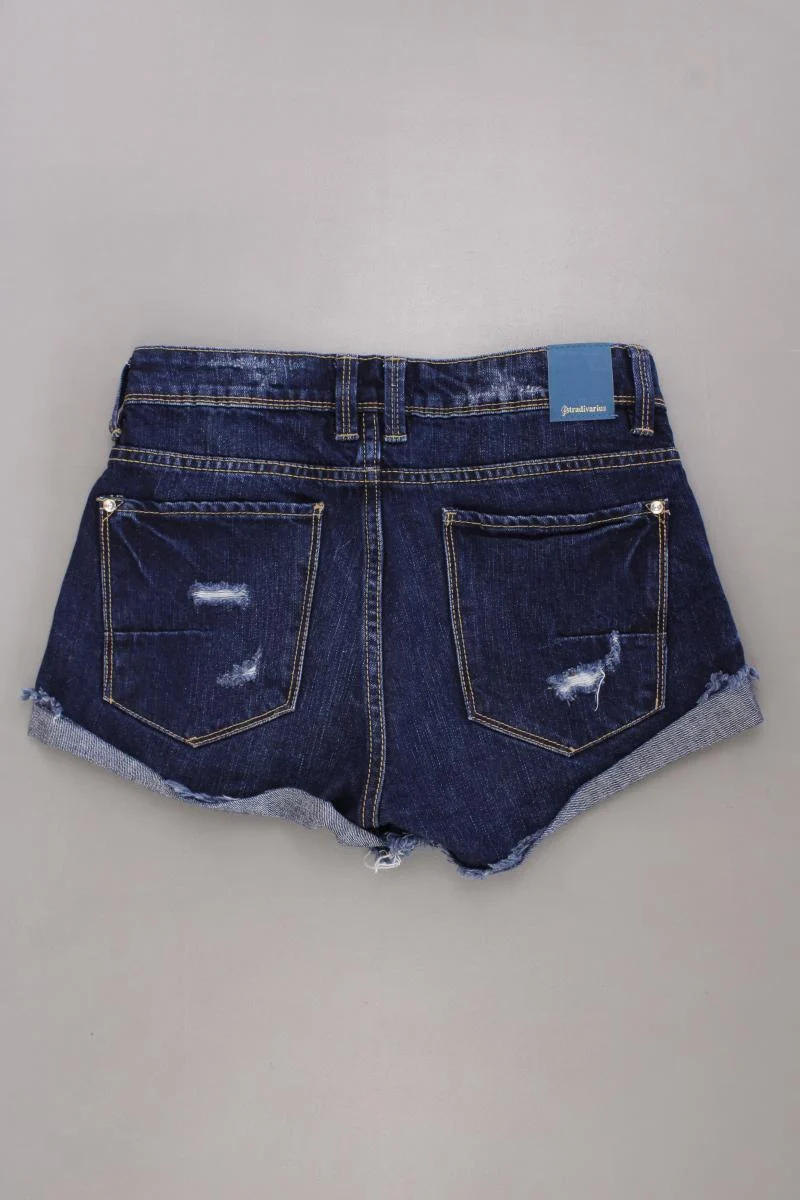 Stradivarius Jeansshorts Gr. 32 blau