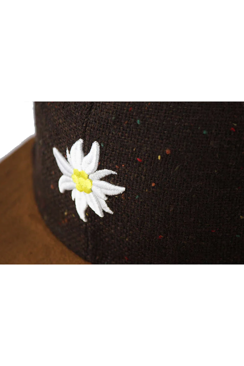 Unisex Snapback Cap 'Edelweiß Flanell'