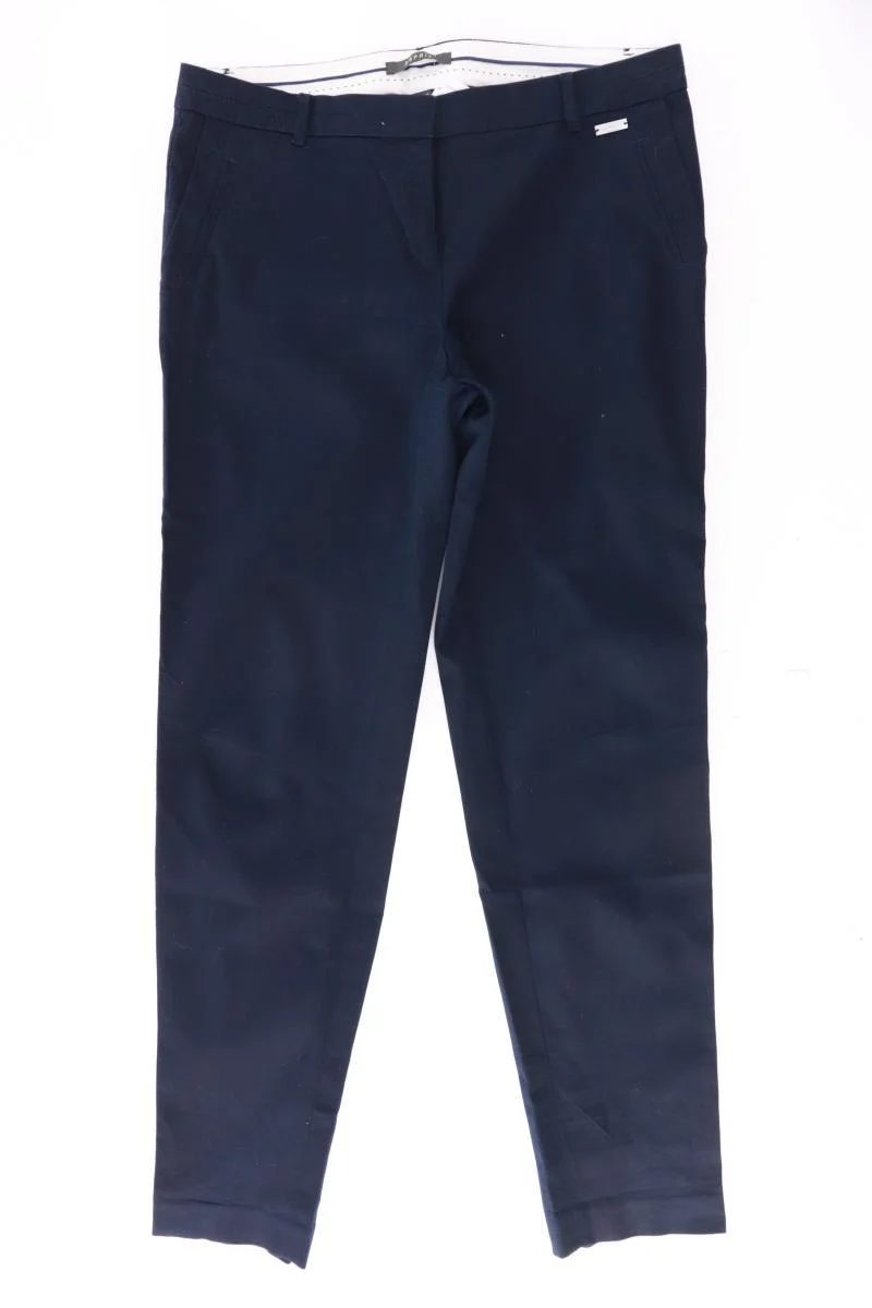 Esprit Stoffhose Gr. 38 blau aus Baumwolle