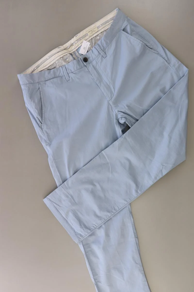 Selected Homme Shyard Dusty Blue Slim Hose für Herren Gr. W36/L32 blau