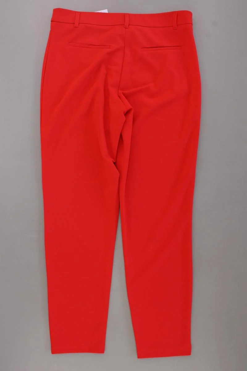 Jacqueline de Yong Stoffhose Gr. L neuwertig rot aus Polyester