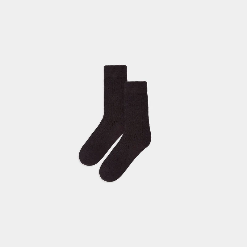 Pointelle Socken (3er-Pack) - Bunt