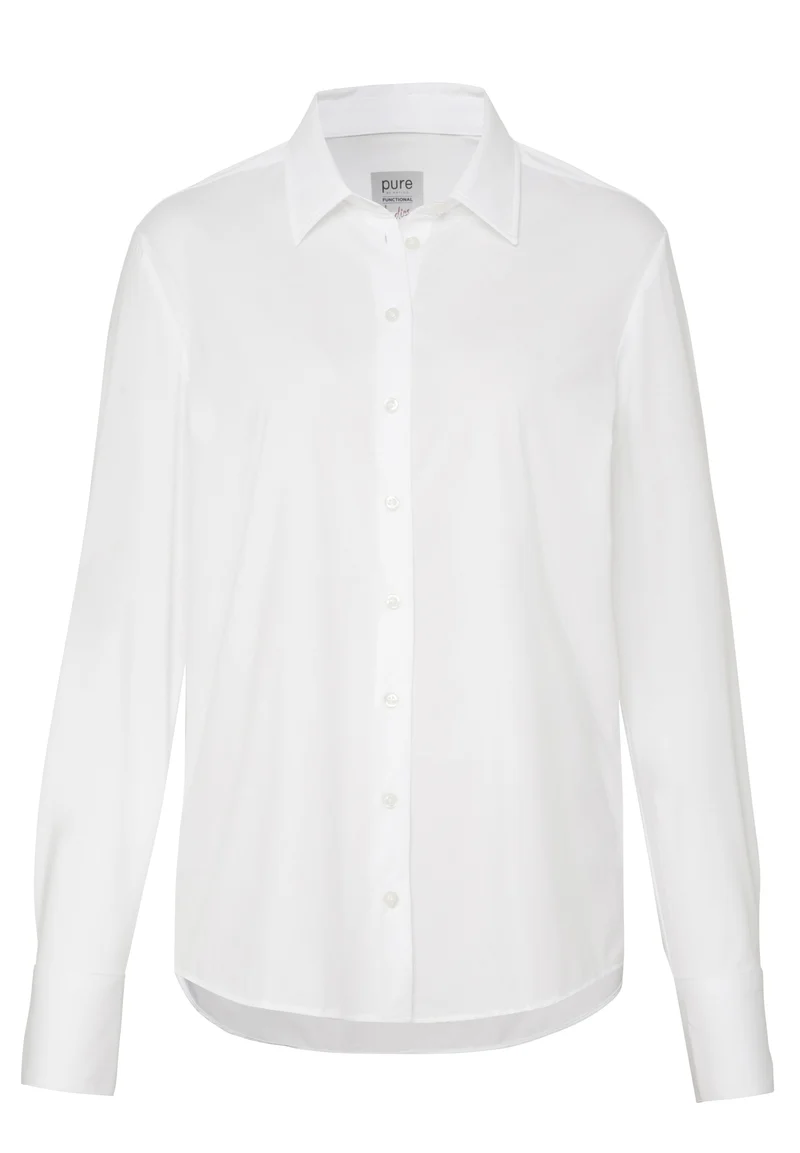 3385-91901 - Functional Oversize Bluse - weiss