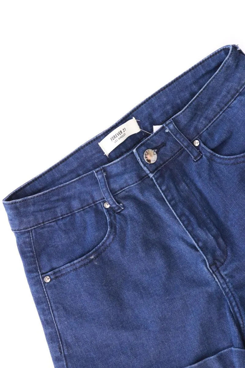 forever 21 Jeansshorts Gr. W26 blau aus Baumwolle