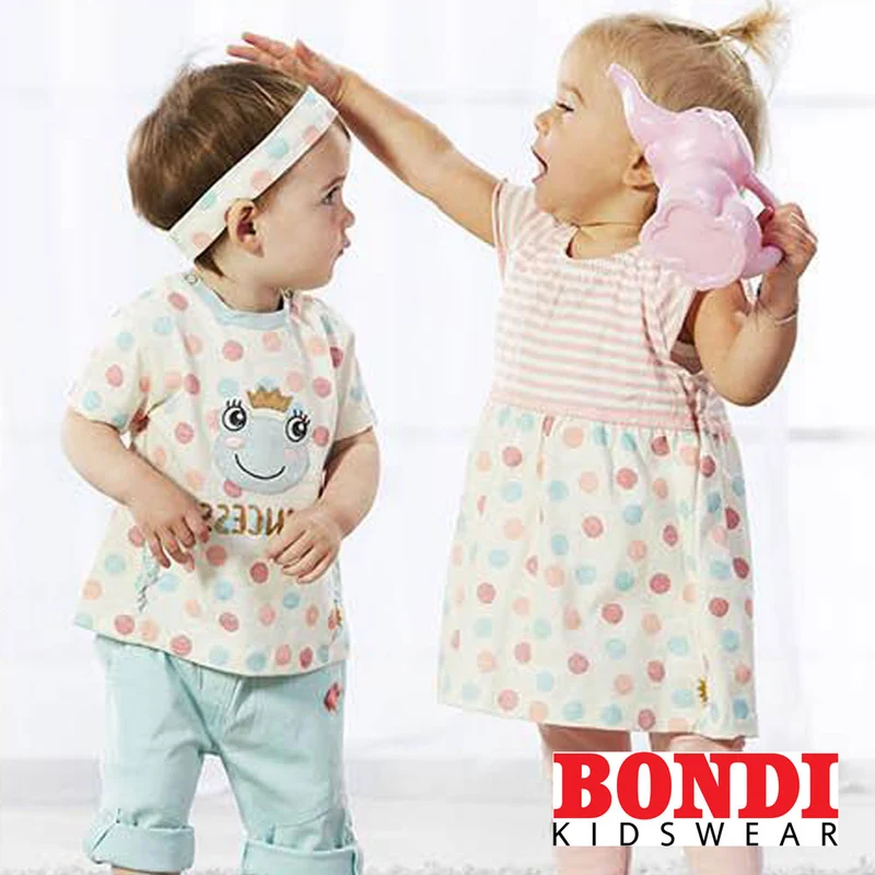 BONDI Baby Kinder Halstuch "Eule" 93737 | Rosewood Rosa