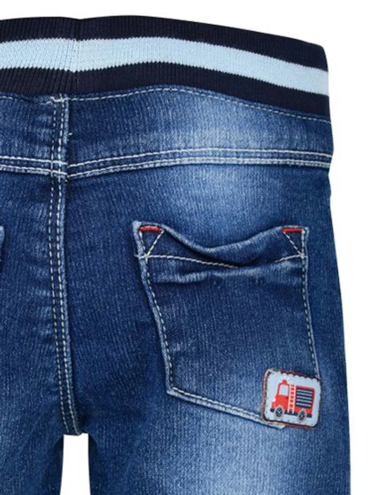 BONDI Lange Jeans "Dino" für Jungen 91435 | Baby Kinder Jogg Denim - Blau