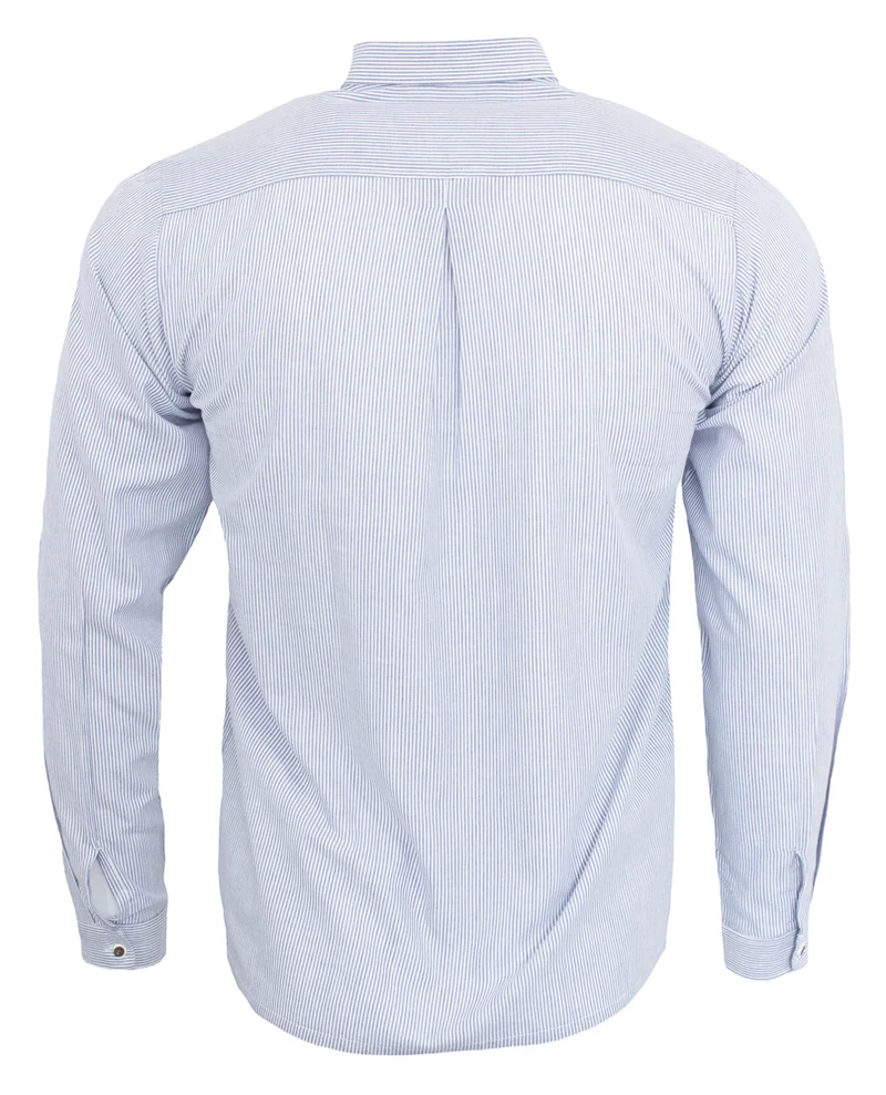 Isar-Trachten Kinder Trachtenhemd "Henry" 52817 | Blau Gestreift