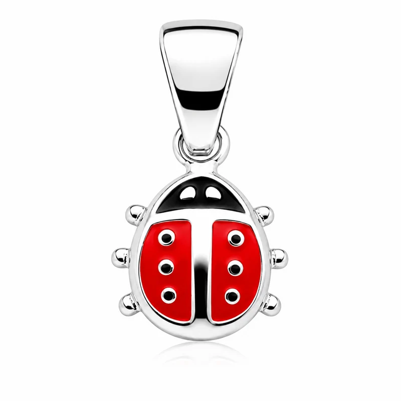 LUISIA Kettenanhänger Marienkäfer - 925 Sterling Silber