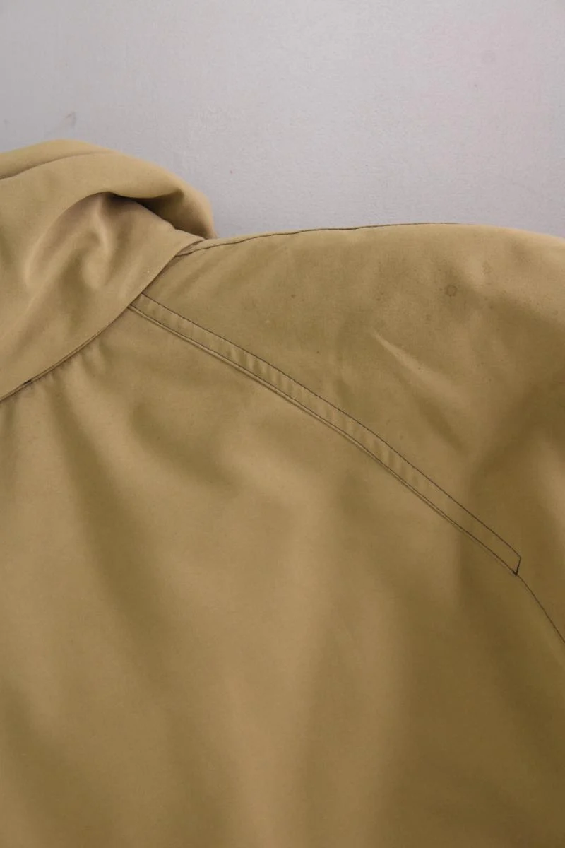 Fuchs Schmitt Lange Jacke Gr. 44 Vintage olivgrün aus Polyester