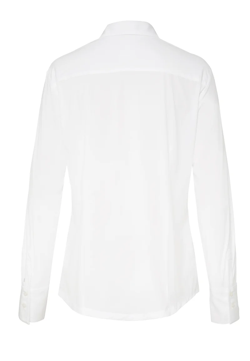 3385-91900 - Functional Bluse Slim Fit - weiss