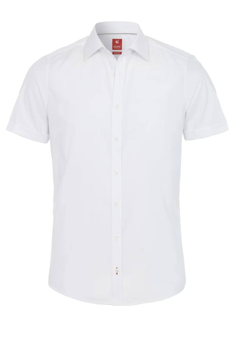 3330-717 - City Hemd Slim Fit - weiß