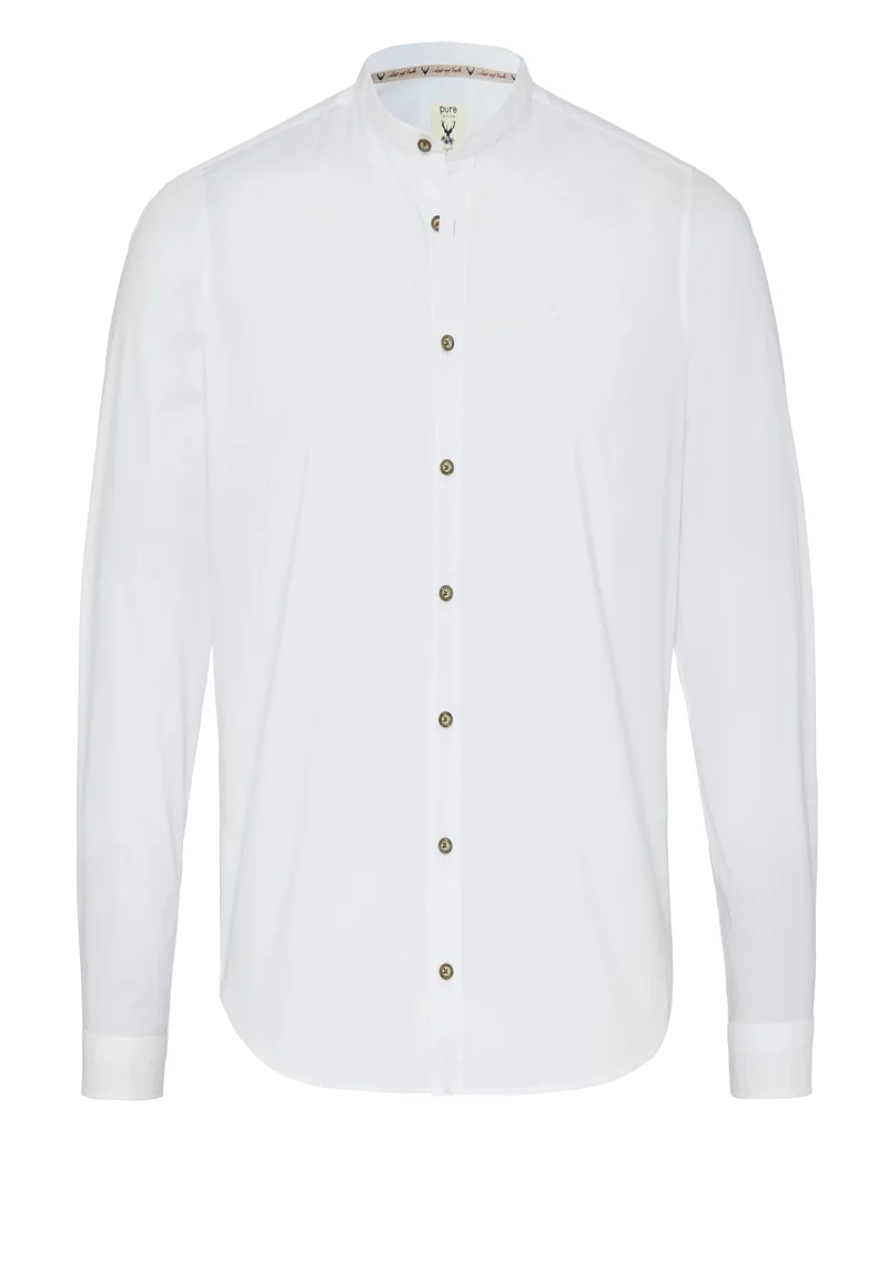 5011-21690 - Tracht Hemd Slim Fit - weiß