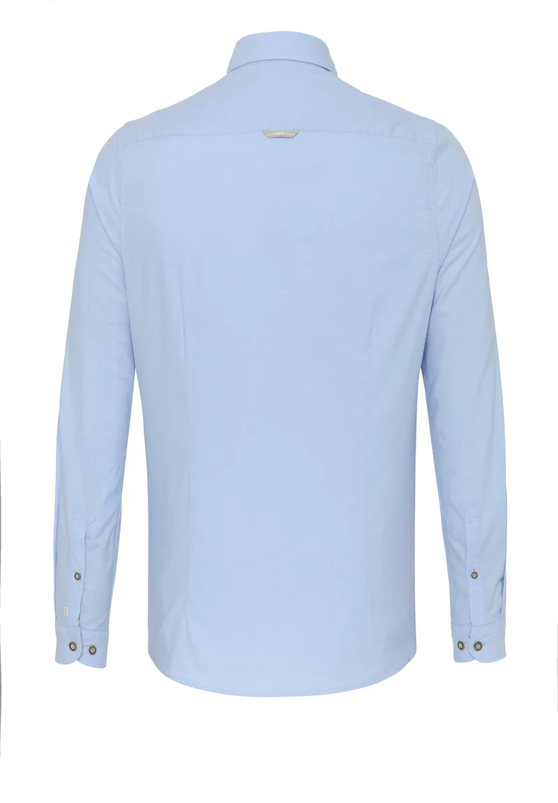 5010-21301 - Tracht Hemd Slim Fit - blau