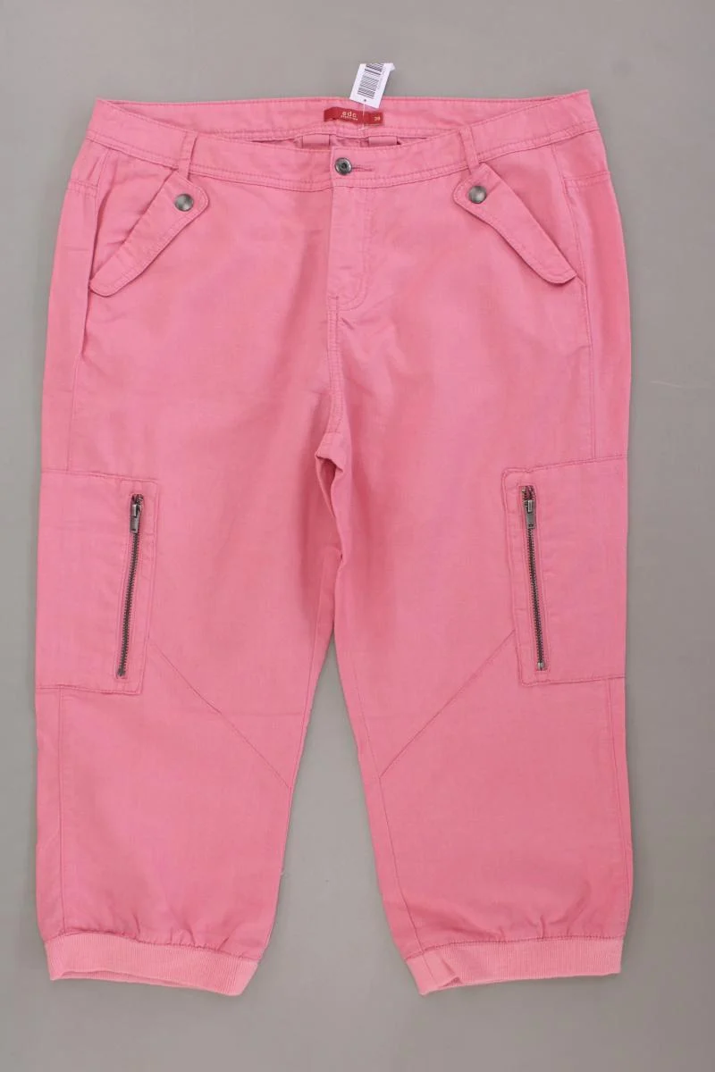 edc by Esprit 3/4 Hose Gr. 38 rosa aus Baumwolle