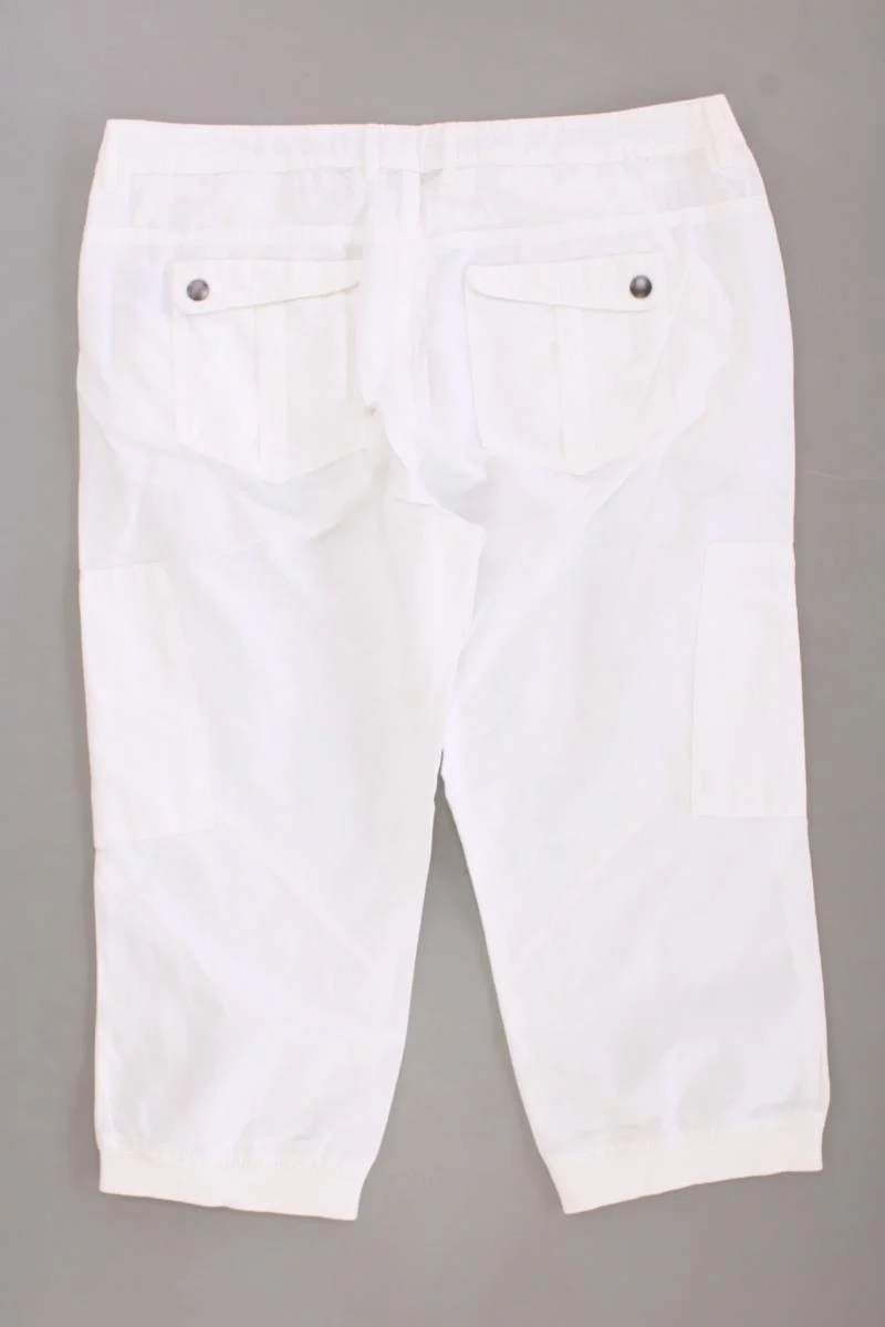 edc by Esprit 3/4 Hose Gr. 38 weiß aus Baumwolle