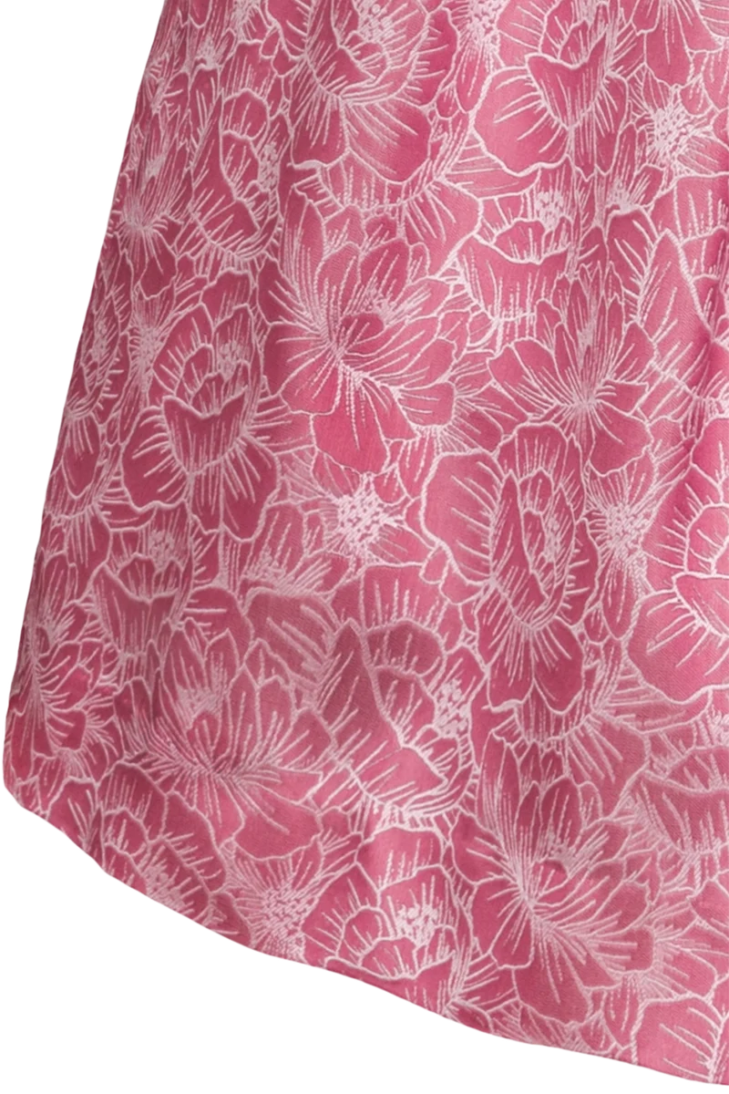 Mini-Dirndl mit Blumenmuster