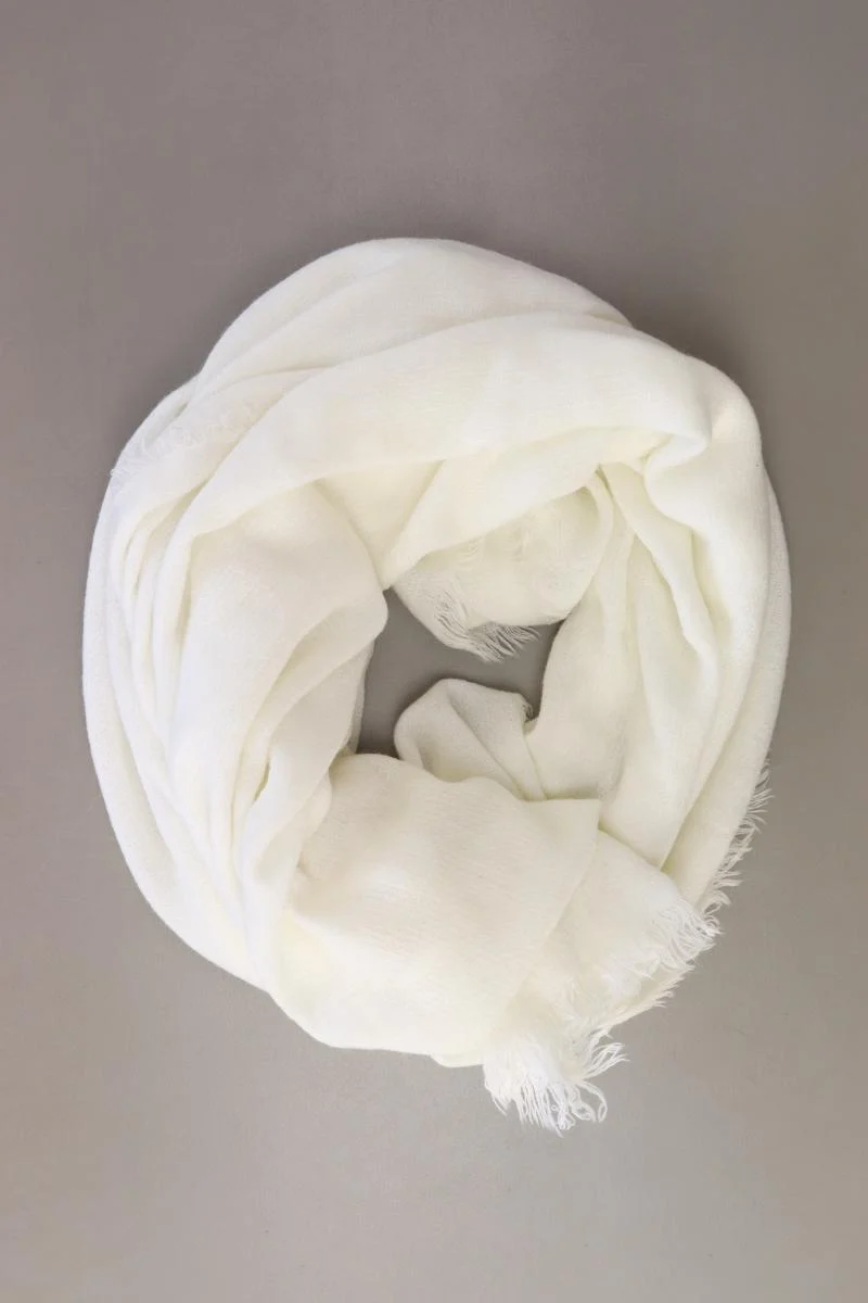 Schal creme
